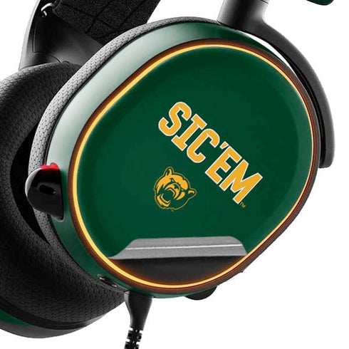 Baylor University Sic Em Green SteelSeries Arctis 3 Skin